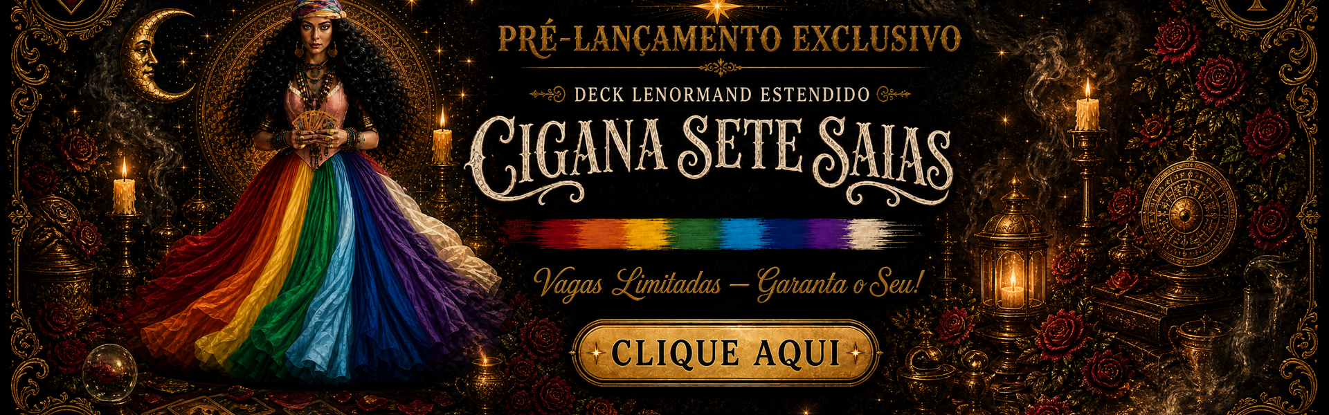 Pré-lançamento Deck Cigana Sete Saias